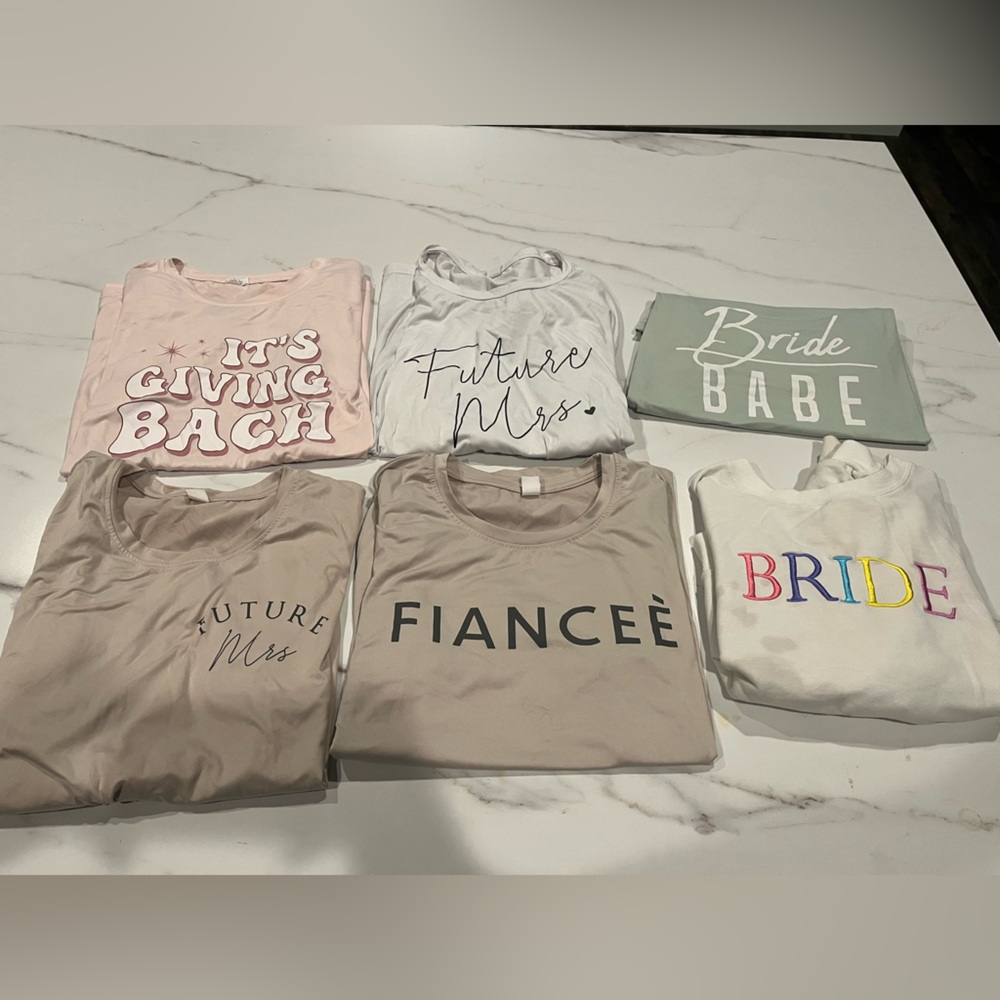 Bride shirt bundle